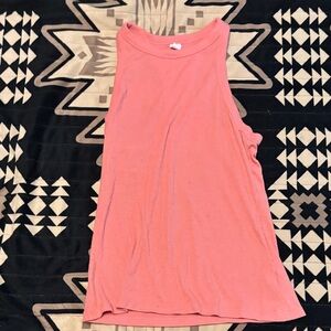 Sleeveless Pink Top